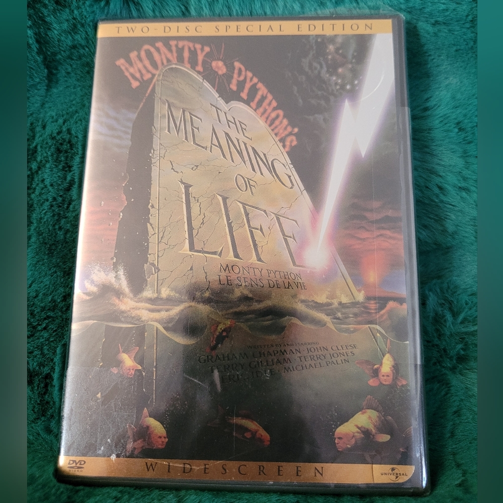 🆕️ Monty Python The Meaning Of Life Special Edition Wide-Screen 2 Disc DVD Set